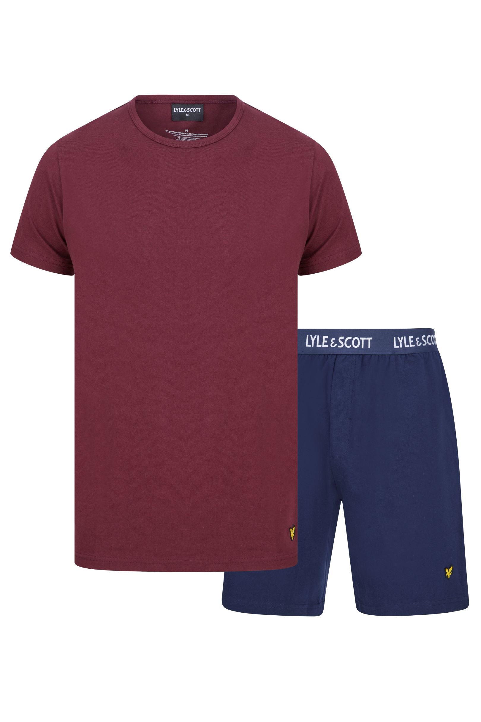 Lyle & Scott Charlie Shorts Lounge Set - Wintasting/Peacoat