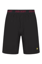 Lyle & Scott Charlie Shorts Lounge Set - Ruby Wine / Black