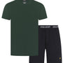 Lyle & Scott Charlie Shorts Lounge Set  - Pinegrove/Black