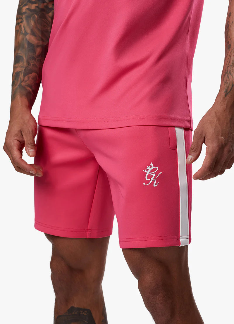 Gym King Core Plus Poly Short - Fuchsia