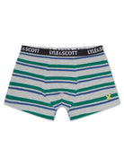 Lyle and Scott 3 Pack Boys Darryl Boxers - Navy/Grey/Allover