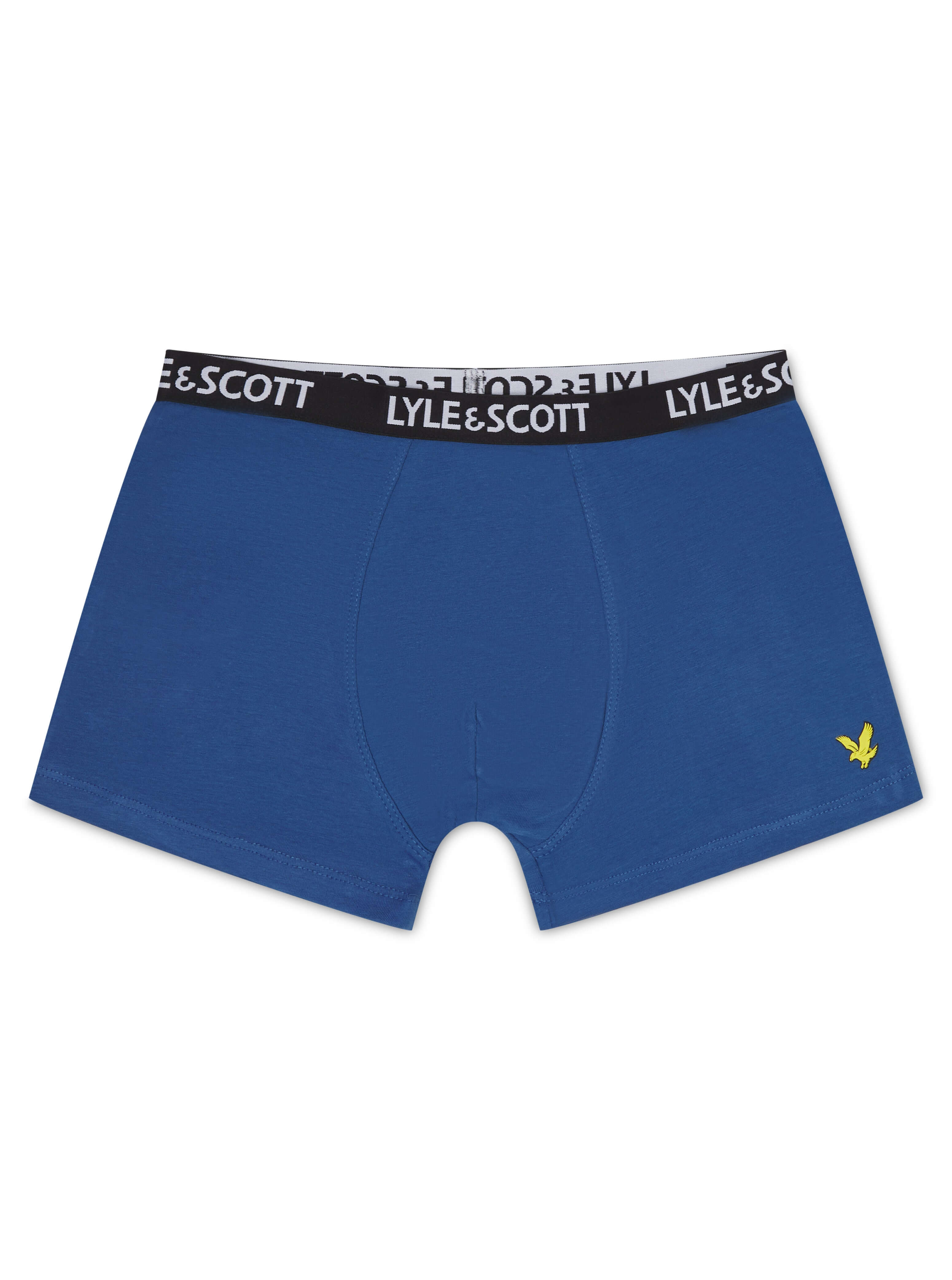 Lyle and Scott 3 Pack Boys Darryl Boxers - Navy/Grey/Allover