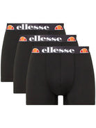 Ellesse Men's Dralla 3 Pack Trunks - Black