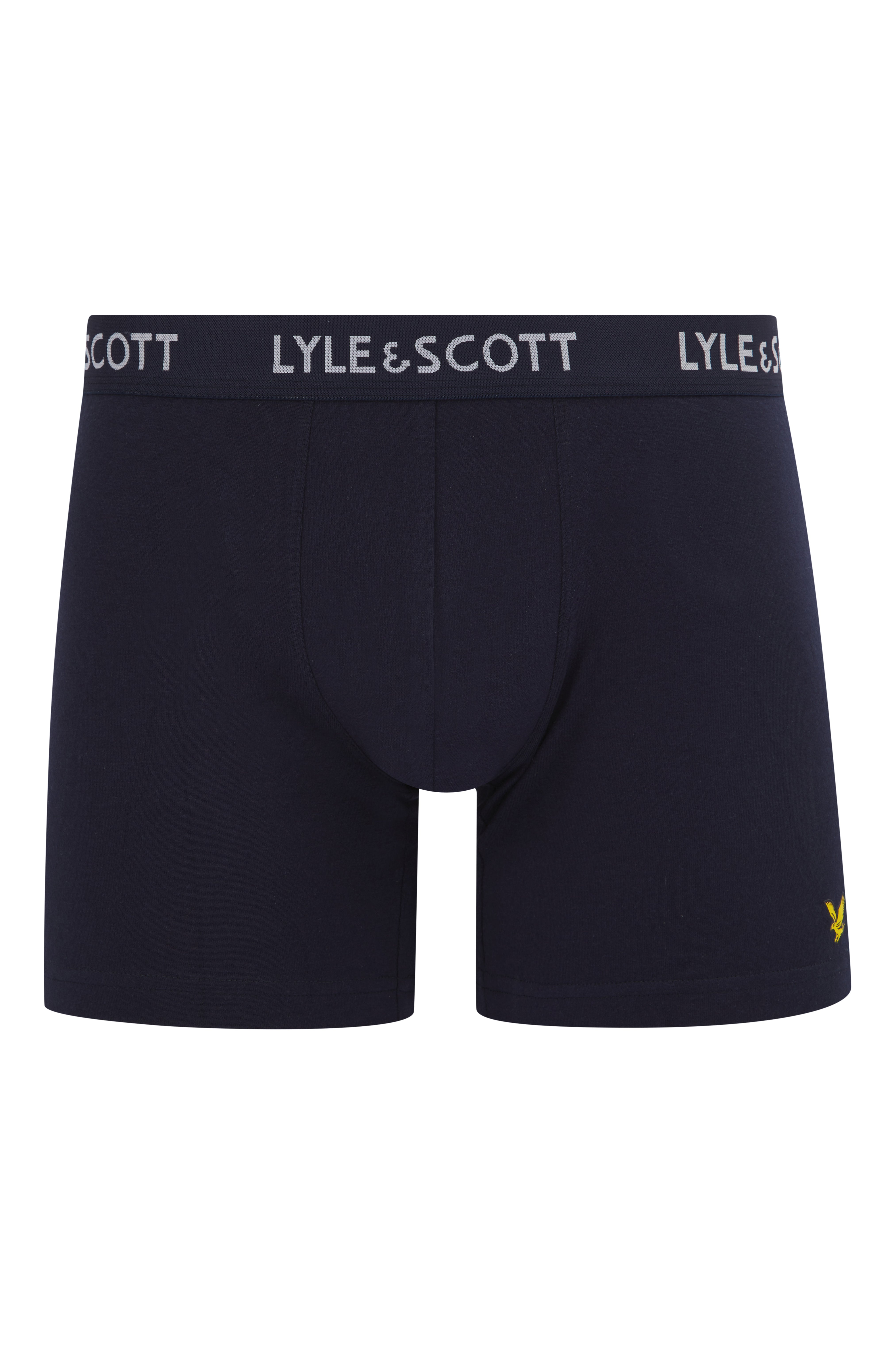 Lyle and Scott Elliot Premium Underwear Trunks 3 Pack - Winetasting, Peacoat, Print