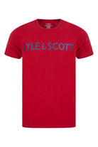 Lyle & Scott Blue Eric Loungewear - Logo T-Shirt & Pant Set