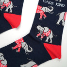 Bare Kind Socks - Save The Elephant Bamboo Socks