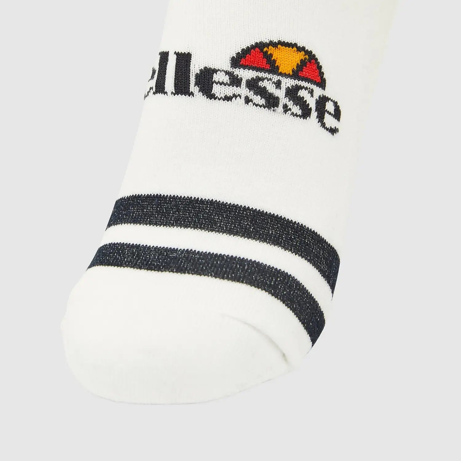 Ellesse Melna 3 Pack Trainer Liner Socks - White