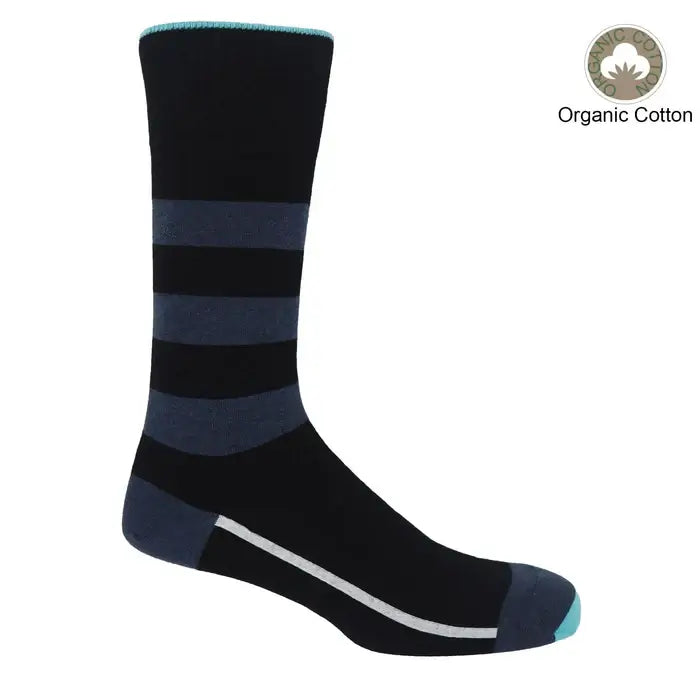 Peper Harow Equilibrium Men's Organic Cotton Socks- One Size ( UK 6-13 )