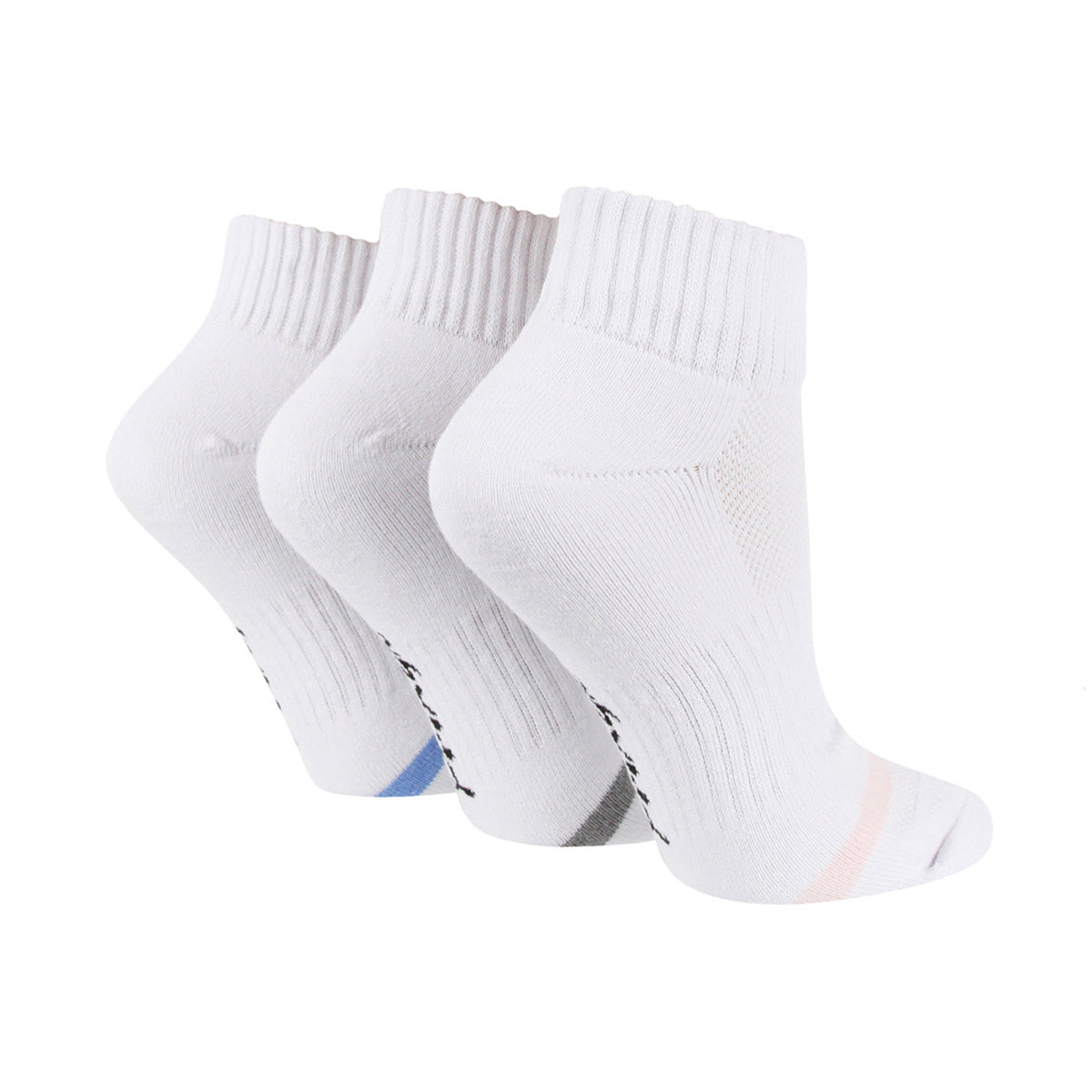 Pringle 3 Pack Quarter Length Cotton Sport Socks Ladies