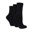 Pringle 3 Pack Jean Plain Comfort Cuff Cotton Socks - Navy