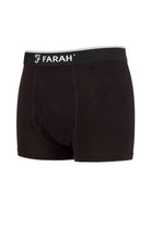 Farah Mens 2 Pack Bamboo Fitted Keyhole Trunks