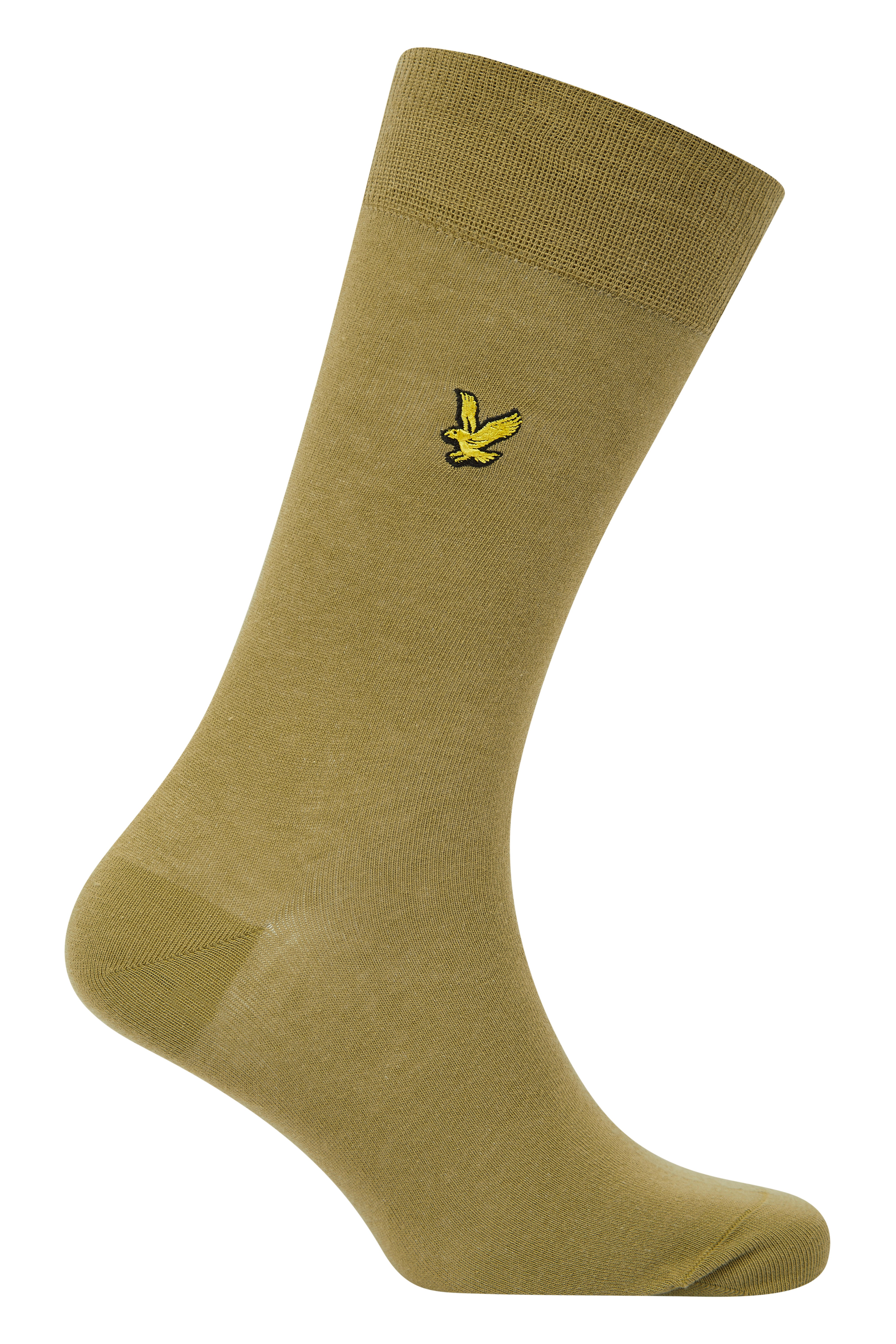 Lyle & Scott 5 Pack Mix Crew Socks - Argyle/Dark Olive/Stripe/Black