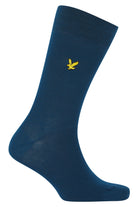 Lyle & Scott 5 Pack Mix Crew Socks - Argyle/Blue/Stipe/Blue Horizon/Black