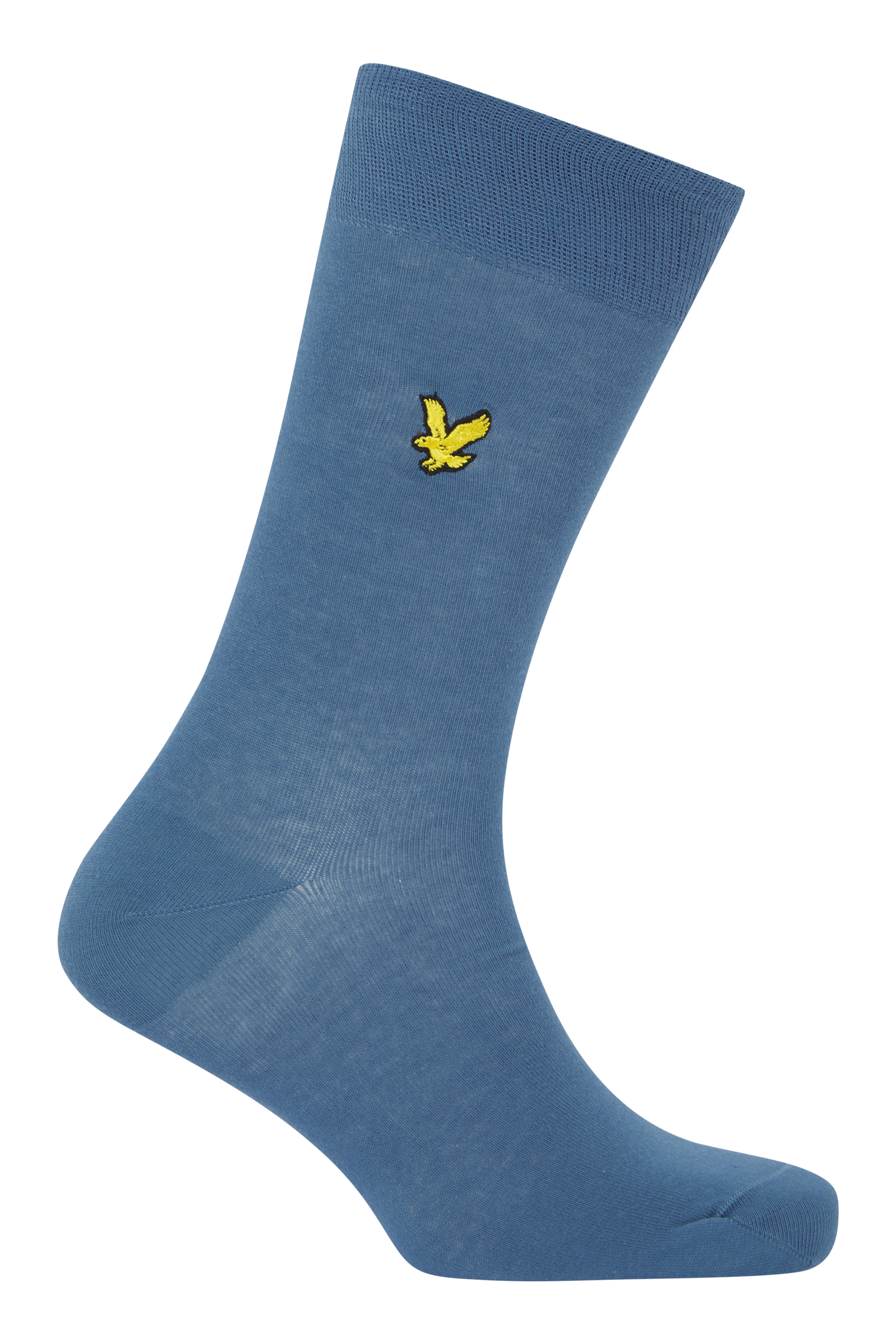 Lyle & Scott 5 Pack Mix Crew Socks - Argyle/Blue/Stipe/Blue Horizon/Black