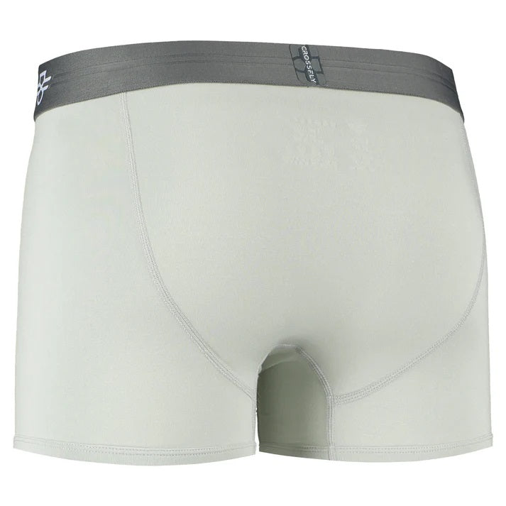 Crossfly 1-Pack Supersoft Modal Trunks – Silver/Charcoal (IKON X Style)