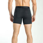 Crossfly Supersoft Modal 1-Pack Boxer Briefs - Black