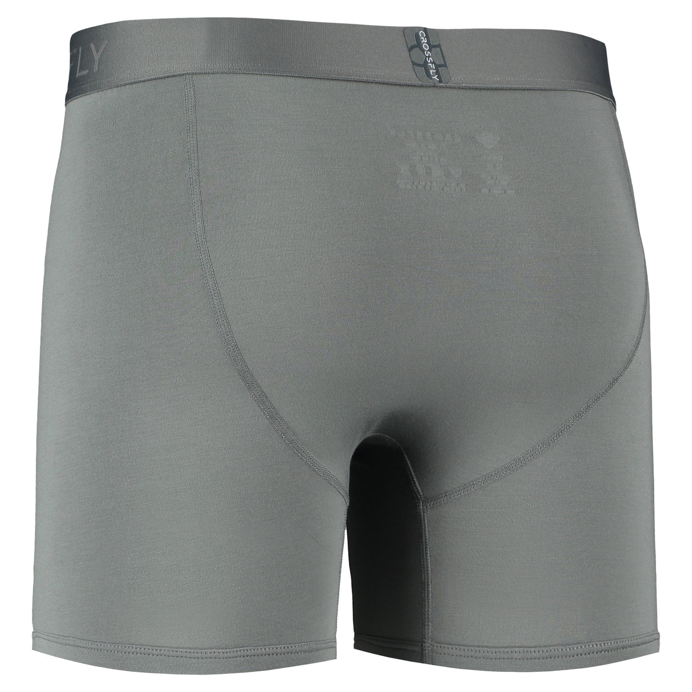 Crossfly IKON Supersoft Modal Boxer Briefs (1-Pack, Charcoal )