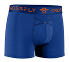 Crossfly Men's IKON Trunks 1-Pack Supersoft Modal - Italia Blue Orange