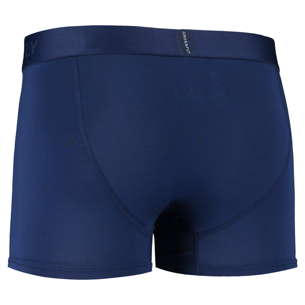 Crossfly Men's IKON Trunks 1-Pack Supersoft Modal - Navy