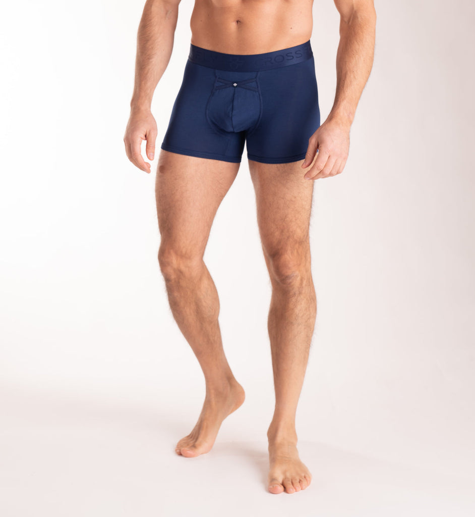 Crossfly Men's IKON Trunks 1-Pack Supersoft Modal - Navy