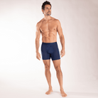 Crossfly Supersoft Modal 1-Pack Boxer Briefs - Navy