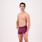 Crossfly Men's IKON Trunks 1-Pack Supersoft Modal - Perfect Plum