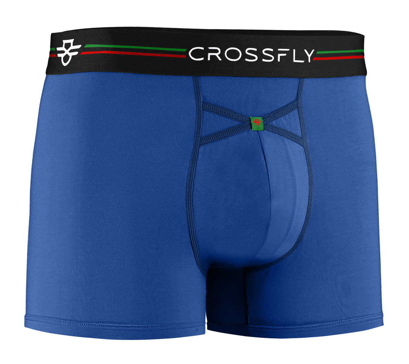 Crossfly 1-Pack Supersoft Modal Trunks – Italia Blue Marle (IKON X Style)