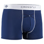 Crossfly 1-Pack Supersoft Modal Trunks – Navy/White (IKON X Style)