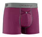 Crossfly 1-Pack Supersoft Modal Trunks – Perfect Plum (IKON X Style)