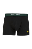 Lyle & Scott 5 Pack Men's Jackson Trunks - Black Multi Waistbands