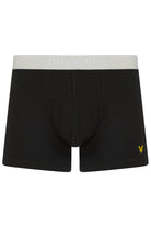 Lyle & Scott 5 Pack Men's Jackson Trunks - Black Multi Waistbands