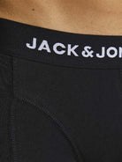 Jack & Jones Jacblack Friday 5 Pack Cotton Stretch Trunks - Black Multi