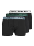 Jack & Jones Jacblack Microfibre Boxers - Black