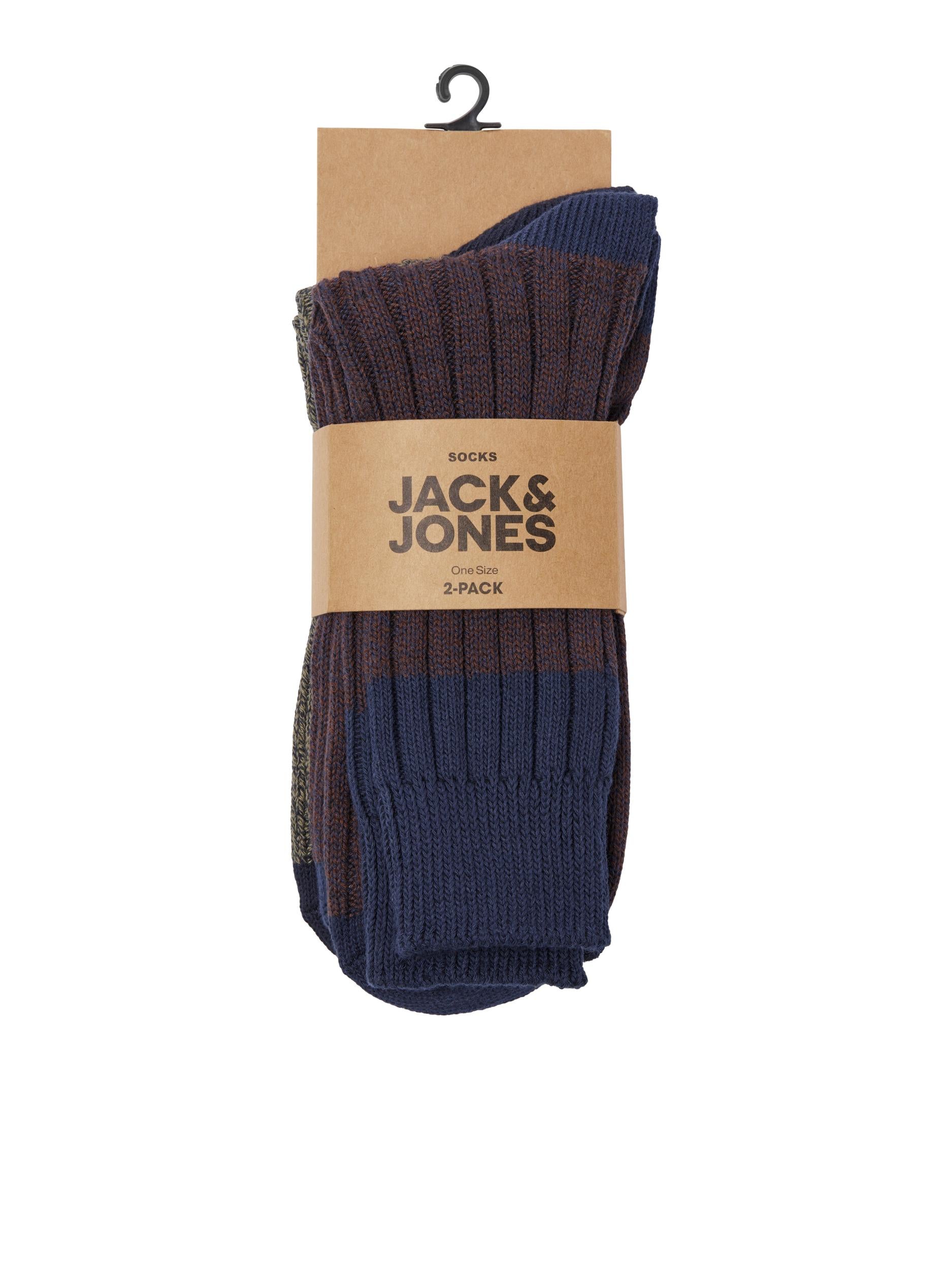 Jack & Jones - JACTWISTED Socks - Olive Chestnut