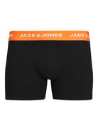 Jack & Jones 3 Pack JacJonas Trunks - Black Multi