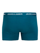 Jack & Jones Jacteo Solid Boxer Trunks 5 Pack - Navy Blazer/Wine/Black/Green/Blue