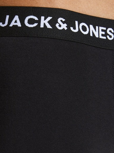 Jack & Jones Jachuey 5 Pack Cotton Stretch Trunks - Black Multi