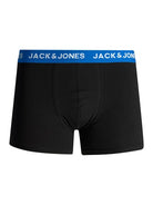 Jack & Jones Jachuey 5 Pack Cotton Stretch Trunks - Black Multi