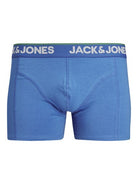 Jack & Jones 3 Pack Jacpineapple Skull Trunks - Palace Blue