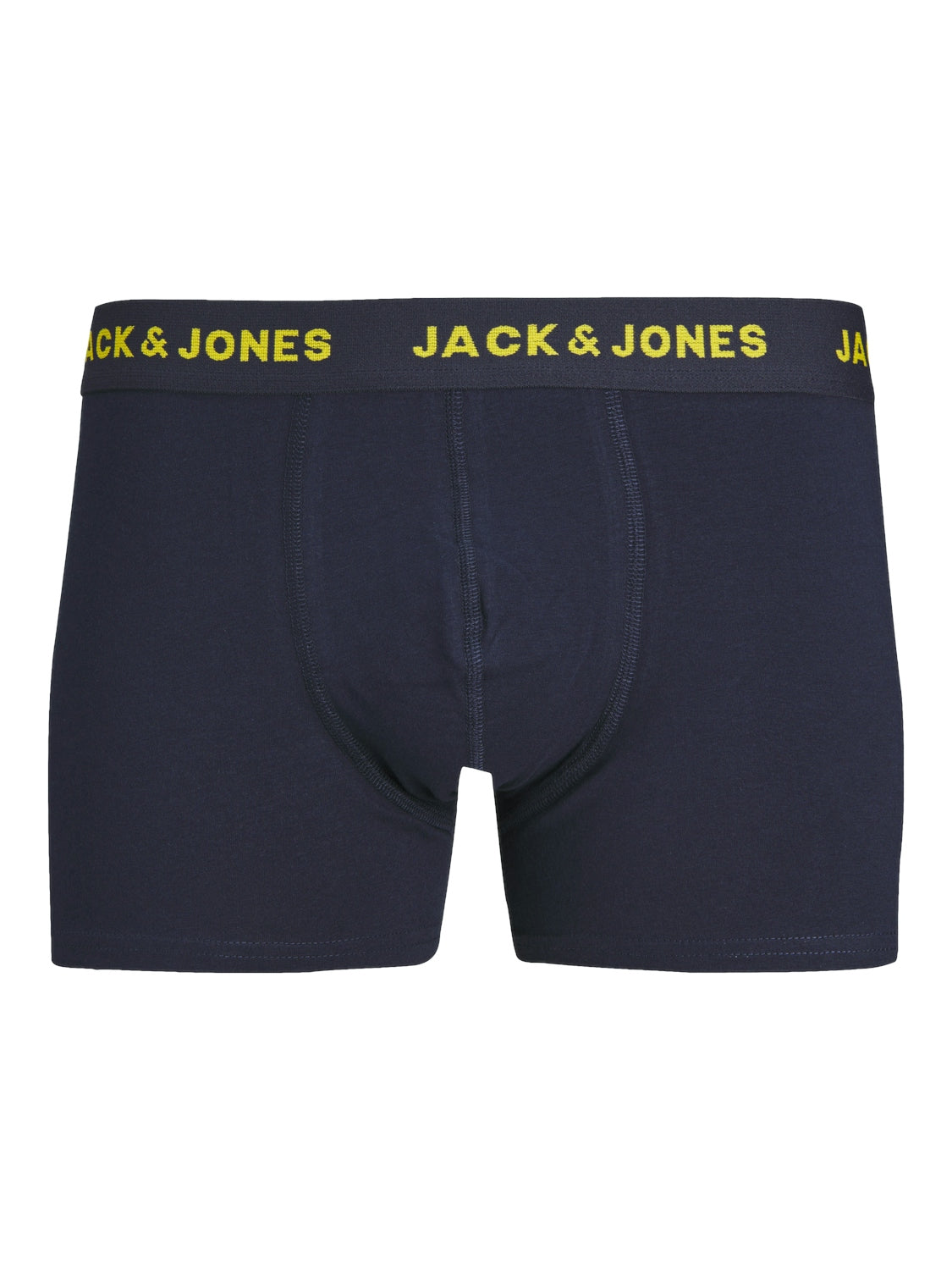 Jack & Jones Jacpink Flamingo Trunks 5 Pack Cotton Stretch Boxers - Navy Blazer, Print