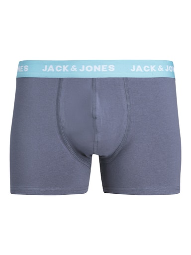 Jack & Jones 12 Pack Jachawaii Trunks - Navy Blazer/Palace Blue/Splish Splash