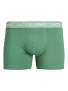 Jack & Jones Jaclarry 5 Pack Cotton Stretch Trunks - Tango Red