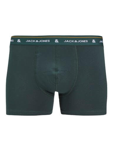 Jack & Jones Jacron 5 Pack Cotton Stretch Trunks - Lapis Blue