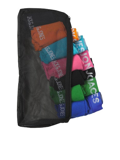 Jack & Jones Jaccole Travelkit 7 Pack Trunks and Socks - Multi Colour