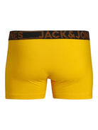 Jack & Jones Jacbill Solid Trunks 7 Pack Cotton Stretch Boxers - Multi Colour