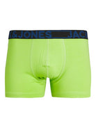 Jack & Jones Jacbill Solid Trunks 7 Pack Cotton Stretch Boxers - Multi Colour