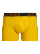 Jack & Jones Jacbill Solid Trunks 7 Pack Cotton Stretch Boxers - Multi Colour