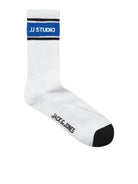 Jack & Jones 3 Pack Jachugh Tennis Sports Socks - Multi ( 7-11 )