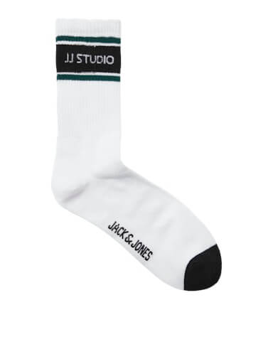 Jack & Jones 3 Pack Jachugh Tennis Sports Socks - Multi ( 7-11 )