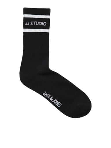 Jack & Jones 3 Pack Jachugh Tennis Sports Socks - Multi ( 7-11 )